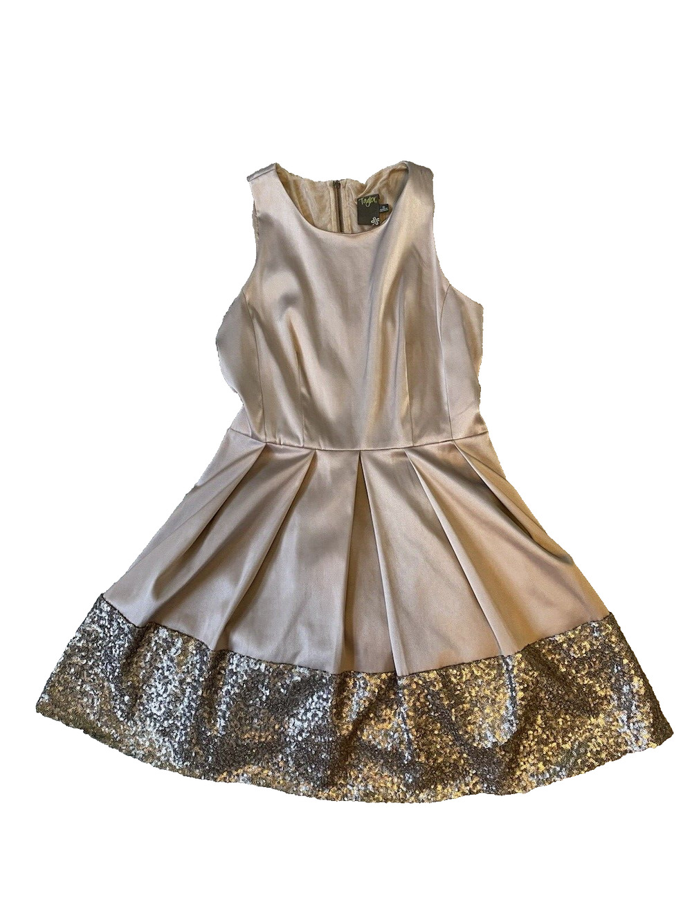 Lord & Taylor Dress Womens Size 6 Elegant Cocktail Party Formal Shimmer Mini